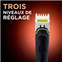 Wilkinson Sword Hydro - Rasoir et tondeuse électrique pour hommes - appareil de soin pour hommes 2-en-1 pour protéger la peau du