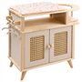 Howa Miniflowers 2760 Table à langer pour poupée en bois avec siège de poupée