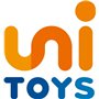 Uni-Toys Renard roux assis - 21 cm (hauteur) - Peluche renard - Doudou