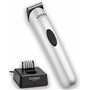 TONDEO Tondeuse cheveux ECO S PLUS SILVER | Tondeuse professionnelle avec station de charge et peigne de coupe pour 4 longueurs