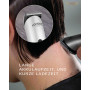 TONDEO Tondeuse cheveux ECO S PLUS SILVER | Tondeuse professionnelle avec station de charge et peigne de coupe pour 4 longueurs 