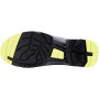 UVEX Mixte Low Shoe 65668 S2 Size 45 PU Sole W11 Chaussure de Protection Incendie et de sécurité, Nero Lime