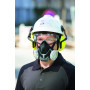 Demi-Masque MSA Advantage 400 | Masque à gaz offrant haute protection et confort | Advantage 420 taille moyenne, raccord de filt