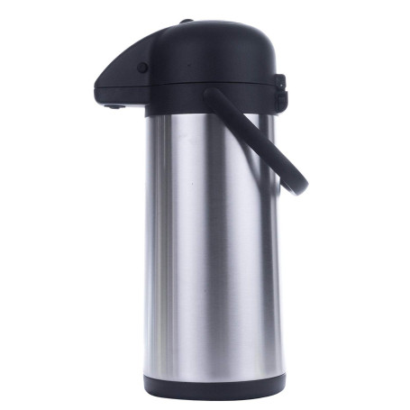 THERMOS ISOTHERME INOX DOUBLE PAROI A POMPE 3 LITRES