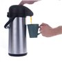 THERMOS ISOTHERME INOX DOUBLE PAROI A POMPE 3 LITRES