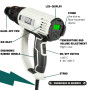 Garage Freaks Pistolet à air chaud électrique avec affichage LCD, 5 m de câble, 2000 Watt décapeur thermique Température & flux 