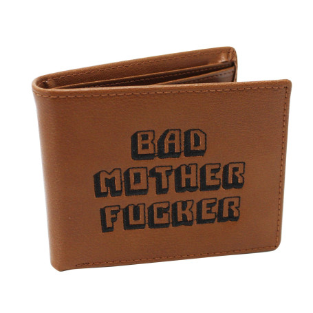 Portefeuille en cuir Pulp Fiction ͠Inscription Bad Mother Fucker