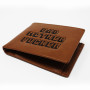 Portefeuille en cuir Pulp Fiction ͠Inscription Bad Mother Fucker