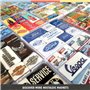 Nostalgic-Art Aimants pour frigo rétro, 9 pièces, Harley-Davidson – Genuine Motorcycles Milwaukee – Idée de Cadeau pour Motards,