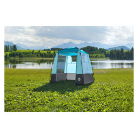 CAMPTIME | Venus Tente Universelle de Rangement et Cuisine Autoportante | Toile de Camping Antimoustique | Pliante pour Enfants