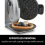CASO WaffleUp - gaufrier vertical pour des gaufres belges parfaites, 5 niveaux de brunissage au choix, double revêtement antiadh