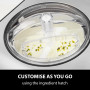 CASO Ice Creamer - sorbetière & yaourtière 2 en 1 avec technique à compresseur, pas de pré-réfrigération nécessaire, produit jus