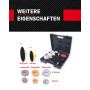KS Tools - 515.5110 - Mini-ponceuse 2,5 mm - Ponceuse excentrique pneumatique - Polisseuse voiture et accessoires - Livré en cof