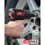 KS Tools - 515.5110 - Mini-ponceuse 2,5 mm - Ponceuse excentrique pneumatique - Polisseuse voiture et accessoires - Livré en cof