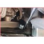 KS Tools - 550.1136 - Miroir d'inspection télescopique orientable avec éclairage LED