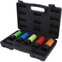KS Tools 515.0870 Jeu de 5 douilles en aluminium 1/2" (15-17-19-21-22 mm)