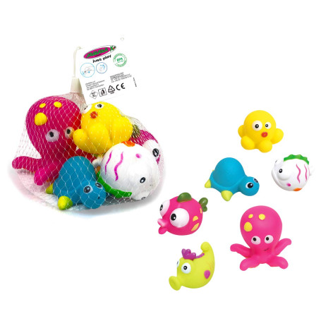 Jamara- Jouet de Bain Animaux Marins 6 pièces