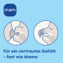 MAM Start Lot de 2 tétines en latex, spécialement conçues pour les nouveau-nés, en matériaux durables et biologiques renouvelabl