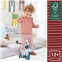 HEJ LØNNE Élan à Tirer - Jouet a Tirer et à Pousser pour Apprendre à Marcher - Favorise la Motricité et la Coordination - pour L