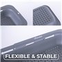 Vileda Passoire pour évier extensible (34 à 48 cm), pratique, réglable pour les éviers de différentes tailles, en polypropylène 