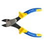 S&R Pince coupante diagonale de précision. Pince coupe-fils coupe cables 180x20 mm, acier Cr-V