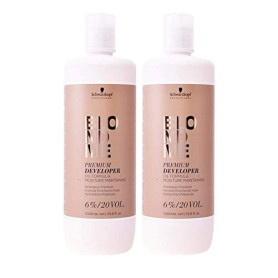 Schwarzkopf Lot de 2 soins Schwarzkopf Blondme Premium - 6 % - 20 Vol