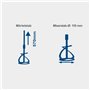 Scheppach Malaxeur PM1800D | Mélangeur à main | Puissance 1800W | Emmanchement M14 | 700 min-1 | 2 vitesses | Poignées ergonomiq