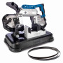 Scheppach MBS1200 Scie à ruban à métaux | 2 rubans supp. | 1100W | Hauteur de coupe jusqu'à 127mm & coupe de tubes jusqu'à Ø80mm