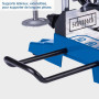 Scheppach HM210L Scie à onglet pendulaire | Puissance 1500 W | Hauteur de coupe/largeur 60 & 120 mm | Lame de scie Ø 210 mm | Tê