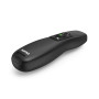 Hama Greenlight-Pointer Télécommande Pointeur Laser - 4 en 1, Laser Vert, sans Fil 2.4 GHz - pour présentation Powerpoint - Noir