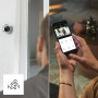 Hama Caméra de Surveillance WiFi Exterieur (Caméra Connectée, IP65, Full HD 1080p, sans Hub, Stockage MircoSD/SDHC, Détect. Mouv