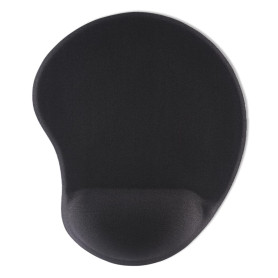 Hama Ergo Tapis de Souris - Tapis de Bureau 2 en 1 avec Repose Poignet Intégré