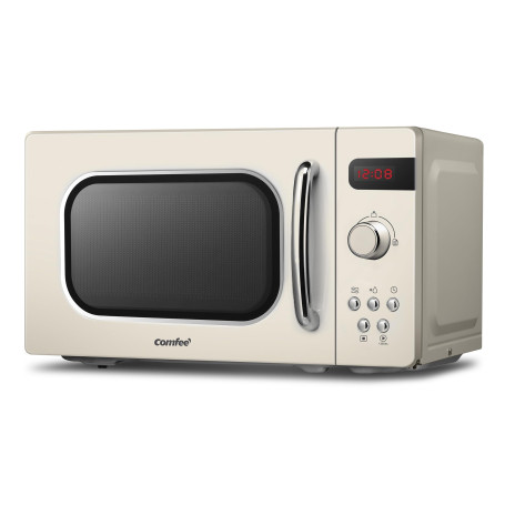 COMFEE' Micro-ondes Rétro avec 8 MENUS PRÉRÉGLÉS