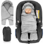 ZAMBOO Couverture Enveloppante Bébé avec Pieds