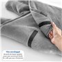 ZAMBOO Couverture Enveloppante Bébé avec Pieds, Nid d'ange Bebe Hiver Polaire pour Sièges-Auto (Convient Bébé Confort, Cybex, Rö