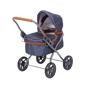 Knorrtoys 63330 Mini Lili Poussette pour poupée Bleu foncé 56 x 35 x 56 cm