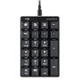 perixx PERIPAD-303 Pavé numérique mécanique rétroéclairé par USB 22 Touches
