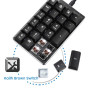 perixx PERIPAD-303 Pavé numérique mécanique rétroéclairé par USB 22 Touches