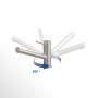 Robinetterie Villeroy & Boch Como Window, haute pression, robinet pour montage devant la fenêtre et avec rotation 360°, robinett