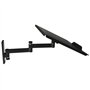 Drall Support Mural Universel - Netbook Tablet PC - Noir - avec Plaque d'adaptation pour Ordinateur Portable Plateau d'adaptatio