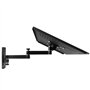 Drall Support Mural Universel - Netbook Tablet PC - Noir - avec Plaque d'adaptation pour Ordinateur Portable Plateau d'adaptatio