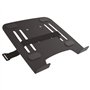 Support Mural pour Ordinateur Portable, Bras Extensible pneumatique réglable en Hauteur, Plateau articulé pour Ordinateur Portab
