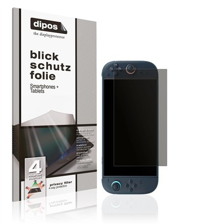 dipos I Protection écran de Confidentialité compatible avec Nintendo Switch 2 2025 Protecteur d'écran Privacy Anti-Espion