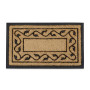 Relaxdays Paillasson fibres de coco 75x45 cm tapis de sol antidérapant motif décoratif