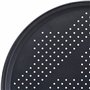 Relaxdays 10020495 Plaques de cuisson pizza lot de 4 avec support HxlxP : 20 x 32 x 32 cm avec perforation revêtement antiadhési