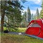 Relaxdays Lit de camp XXL couchage camping lit à trois pieds aluminium pliant charge maximale 120 kg HxlxP: 50 x 80 x 215 cm, sa