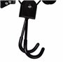 relaxdays Ascenseur à vélo, Jusqu’à 20 kg, pour Plafond avec câble, Garage et Cave, Porte Bicyclette de Plafond, Noir