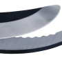 Relaxdays Lot d’Outils de Jardinage, pour Bois Vert, sécateur, cisaille & Taille-haie Manuel, Lame en Acier, Vert