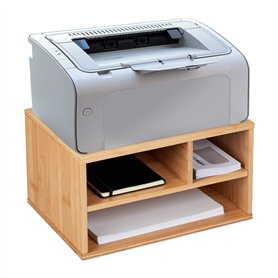 Relaxdays Support imprimante pour Bureau