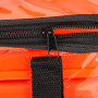 Relaxdays Cône de signalisation, lot 4, Pliable, Bandes réfléchissantes, HLP : 45 x 24,5 x 24,5 cm, Orange et argenté